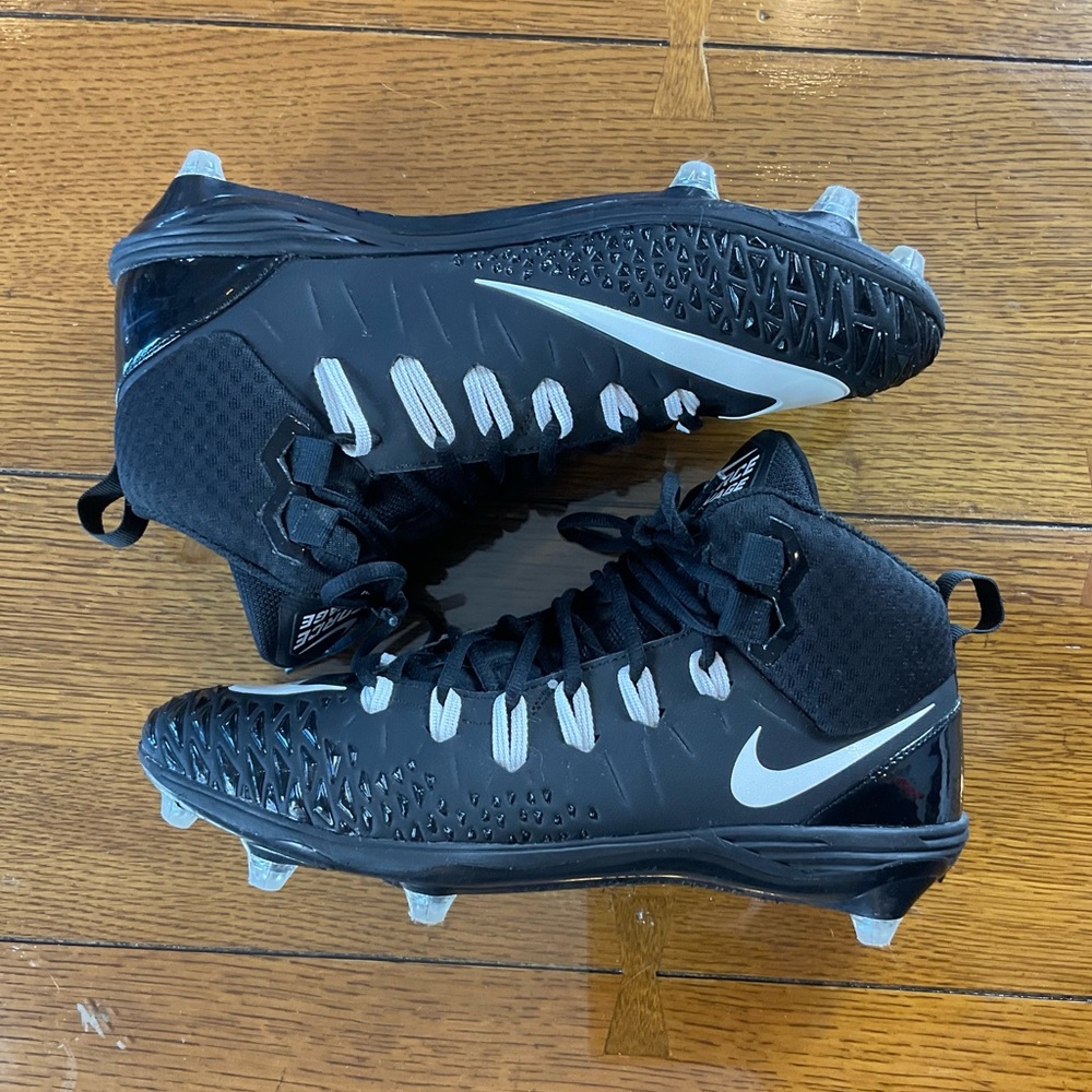 Nike Force Savage Football Cleats – Black (Men’s 11.5)